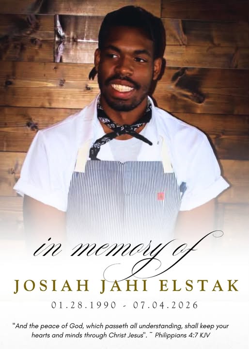 Josiah Elstak Houston TX Obituary, Hempstead, NY Death, Former Sauté Chef at The Cookhouse Has Died